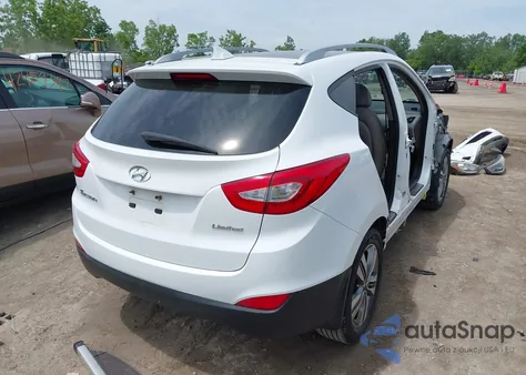 2015 Hyundai Tucson Limited from USA, damaged, VIN KM8JU3AG3FU987874